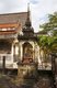 Thailand: Pavilion containing a sema stone outside temple's ubosot, Wat Sao Thong, Nakhon Sri Thammarat